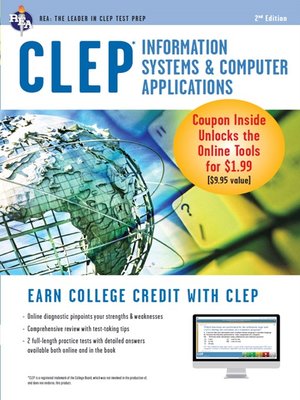 cover image of CLEP Information Systems & Computer Applications w/Online Practice Exams